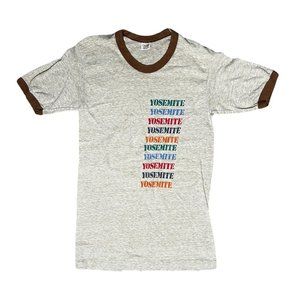 Vintage 1970s Yosemite Ringer T-Shirt